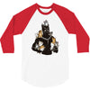 king of kittens 3/4 Sleeve Shirt