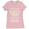 rest in peace dad Ladies Fitted T-Shirt