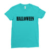 halloween Ladies Fitted T-Shirt