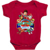 paw patrol birthday boy  brother Baby Bodysuit