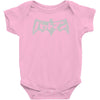 japanese batman logo fan inspired Baby Bodysuit