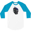 skull modile head 3/4 Sleeve Shirt
