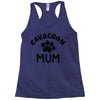 cavachon mum Racerback Tank