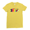 speed of flight Ladies Fitted T-Shirt