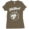 old skool Ladies Fitted T-Shirt