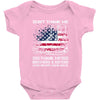 Veteran Don't Thank Me Thank My Brothers &amp; Sisters Who Never Came Back Baby Bodysuit