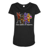 five nights Maternity Scoop Neck T-shirt