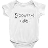 bike maths Baby Bodysuit