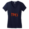 THE MOES Women's V-Neck T-Shirt
