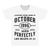 legends were born in october genuıne 1996 qualıty one kind of aged l All Over Men's T-shirt