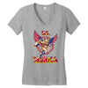 miss 'murica Women's V-Neck T-Shirt
