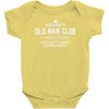 grumpy old man Baby Bodysuit