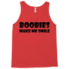 boobies make me smile (2) Tank Top