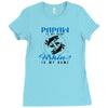 Papaw is my Name Fishing Is My Game Ladies Fitted T-Shirt