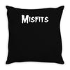 misfits Throw Pillow