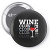 Wine Club pub Pin-back button