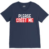 greet me V-Neck Tee