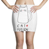 cat love person! Mini Skirts
