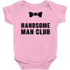 Handsome Man Club Bow Tie Baby Bodysuit