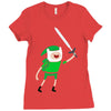 adventure time legend of zelda link Ladies Fitted T-Shirt