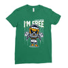 breaking out Ladies Fitted T-Shirt