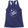 mostly harmless Racerback Tank