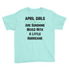 April Girls Youth Tee