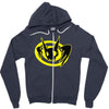 arkham orgins joker bat Zipper Hoodie