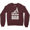 fathers day gift   the walking dad Crewneck Sweatshirt