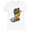 pizza and ranch Ladies Fitted T-Shirt