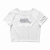Cat Says Not Today Crop Top