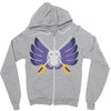 mr two one piece Zipper Hoodie