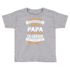 Super Cool Papa Of A Freaking Awesome Grandson Toddler T-shirt