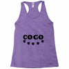 loco coco Racerback Tank