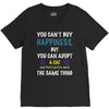 you can't buy happiness, but you can adopt a cat and that's pretty muc V-Neck Tee