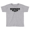 Backpacker Explore The World Toddler T-shirt
