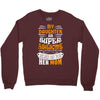 My Daughter Is Super Awesome Her Mom Crewneck Sweatshirt