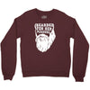 bearded for her pleasure Crewneck Sweatshirt