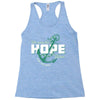 We Have This Hope As An Anchor For The Soul Racerback Tank