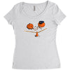 crime scene Women's Triblend Scoop T-shirt
