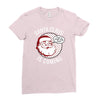 santa claus is coming Ladies Fitted T-Shirt