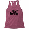huge pen Racerback Tank