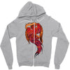 phoenix rising Zipper Hoodie