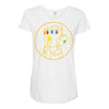 thanos gauntlet 3 Maternity Scoop Neck T-shirt