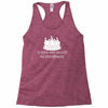 i only get blown on birthdays Racerback Tank