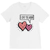 i love you mom V-Neck Tee