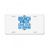 brunch day drinking License Plate