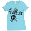 zombie Ladies Fitted T-Shirt