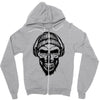 hipter skull Zipper Hoodie