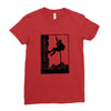 adventure clambing Ladies Fitted T-Shirt